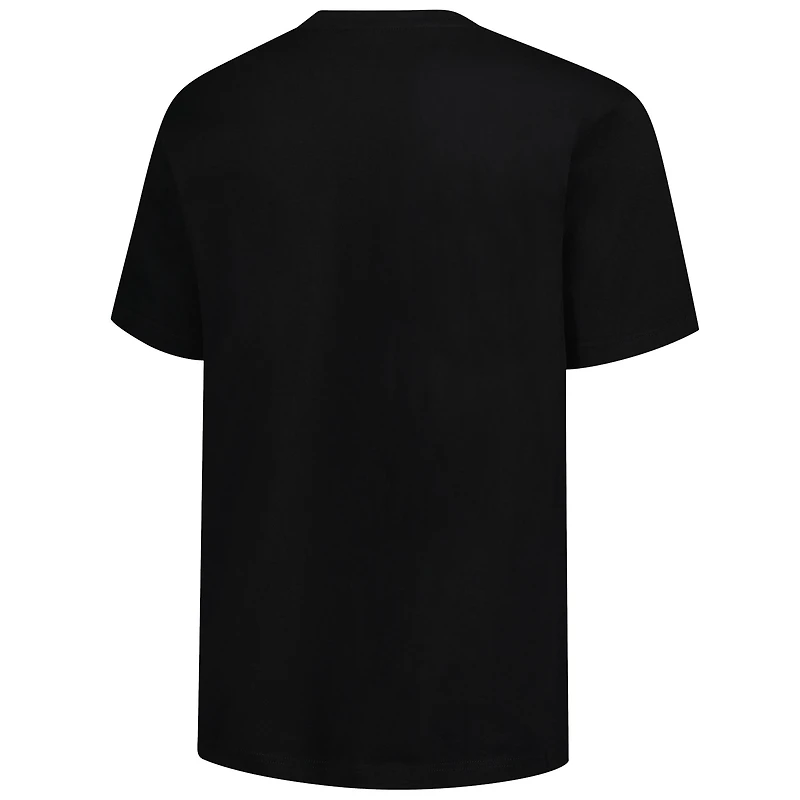 Men's Mitchell & Ness  Black Toronto Maple Leafs Puff Oversized T-Shirt