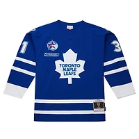 Maillot rétro Powerplay Mitchell & Ness Curtis Joseph Royal des Maple Leafs de Toronto 1999/2000 pour homme