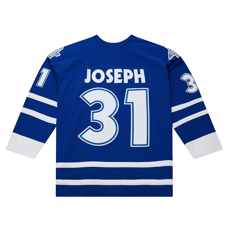 Maillot rétro Powerplay Mitchell & Ness Curtis Joseph Royal des Maple Leafs de Toronto 1999/2000 pour homme
