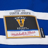 Maillot rétro Powerplay Mitchell & Ness Curtis Joseph Royal des Maple Leafs de Toronto 1999/2000 pour homme