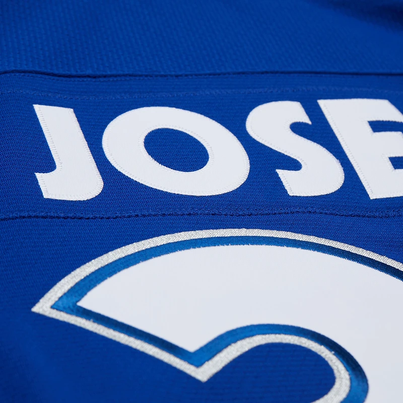 Maillot rétro Powerplay Mitchell & Ness Curtis Joseph Royal des Maple Leafs de Toronto 1999/2000 pour homme