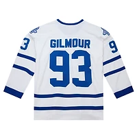 Maillot rétro Powerplay blanc Mitchell & Ness Doug Gilmour des Maple Leafs de Toronto 1992/93 pour homme