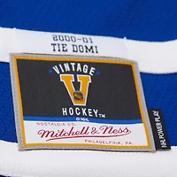 Maillot de jeu puissance Mitchell & Ness Tie Domi Royal des Maple Leafs Toronto 2000/01 pour homme