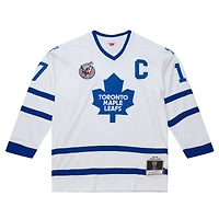 Maillot rétro Powerplay blanc Mitchell & Ness Wendel Clark des Maple Leafs de Toronto 1992/93 pour homme