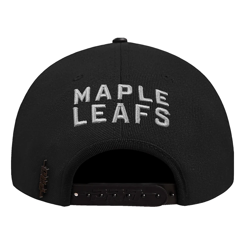 Casquette Snapback Pro Standard en French Terry pour homme des Maple Leafs de Toronto en crème