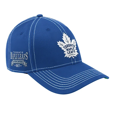 Casquette ajustable Starfit incurvée Sphere II des Maple Leafs de Toronto pour homme, bleue Starter
