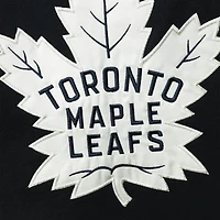 Sweat à capuche bleu Auston Matthews '47 pour homme, avec nom et numéro de joueur des Maple Leafs Toronto, lacets