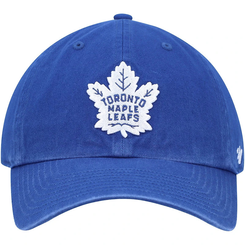 Casquette ajustable Clean Up '47 bleue des Maple Leafs de Toronto pour hommes