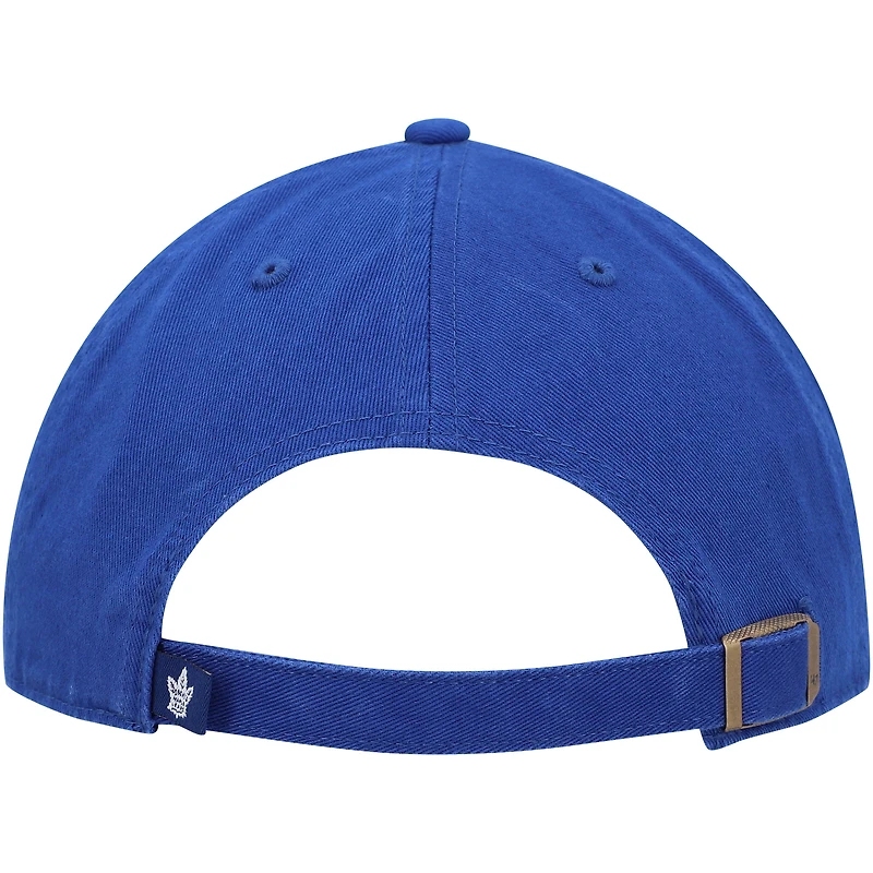 Casquette ajustable Clean Up '47 bleue des Maple Leafs de Toronto pour hommes