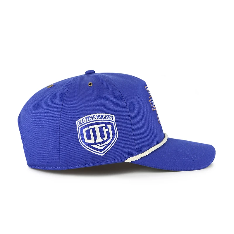 Casquette ajustable Sure Shot Hitch Old Time Hockey Rafter 47 bleue des Maple Leafs de Toronto pour homme