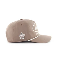 Men's '47  Brown Toronto Maple Leafs Foundational Hitch Adjustable Hat