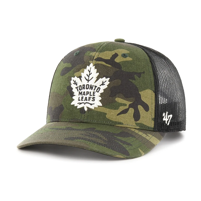 Casquette Snapback '47 Camo/Black Toronto Maple Leafs pour homme