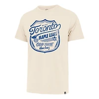 T-shirt Franklin à carreaux crème '47 des Maple Leafs de Toronto pour hommes