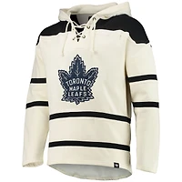 Sweat à capuche Superior Lacer crème '47 Toronto Maple Leafs pour homme