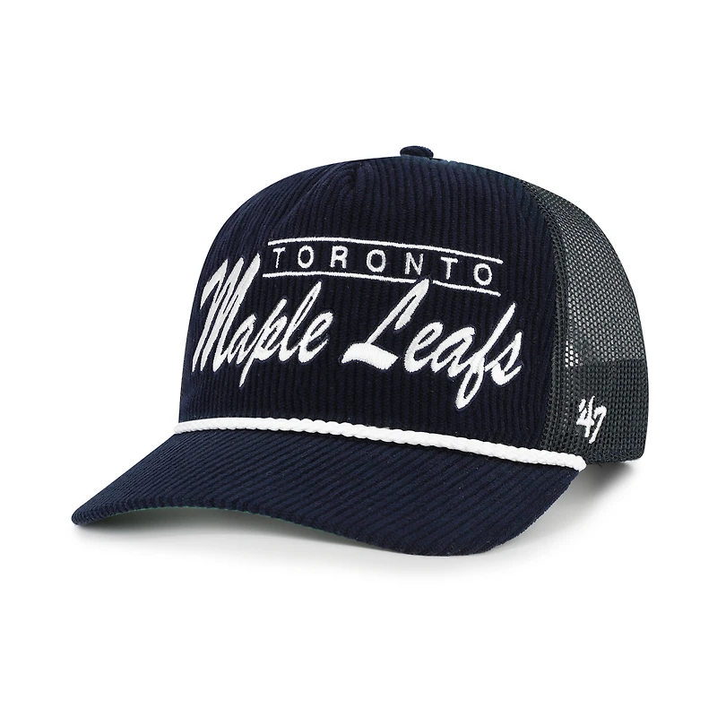 Casquette ajustable à maille double « 47 » bleu marine des Maple Leafs de Toronto pour homme