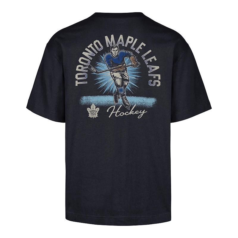 T-shirt homme « 47 Navy Toronto Maple Leafs Golden Age Game On Foundation »