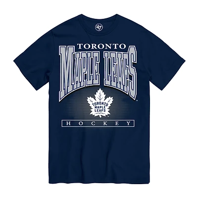 Men's '47 Navy Toronto Maple Leafs Hot Corner T-Shirt