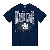 Men's '47 Navy Toronto Maple Leafs Hot Corner T-Shirt