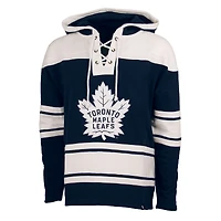 Chandail à capuchon 47 pour homme, Toronto Maple Leafs Lacer, bleu marine