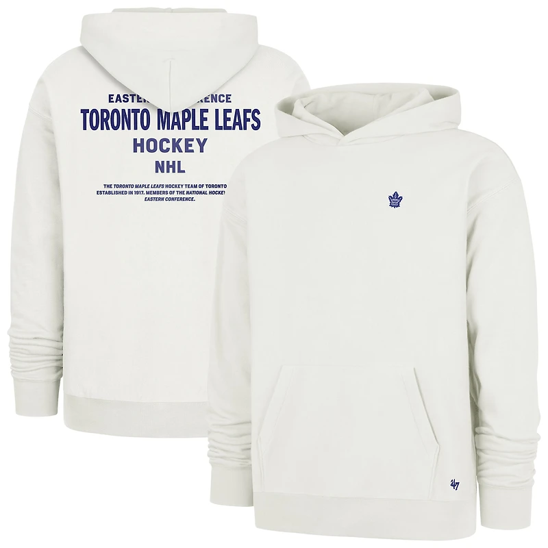 Sweat à capuche pour homme '47 Sand Toronto Maple Leafs Leon Foundation