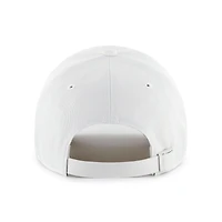 Men's '47 White/Gray Toronto Maple Leafs Foundational Two-Toned Clean Up Adjustable Hat