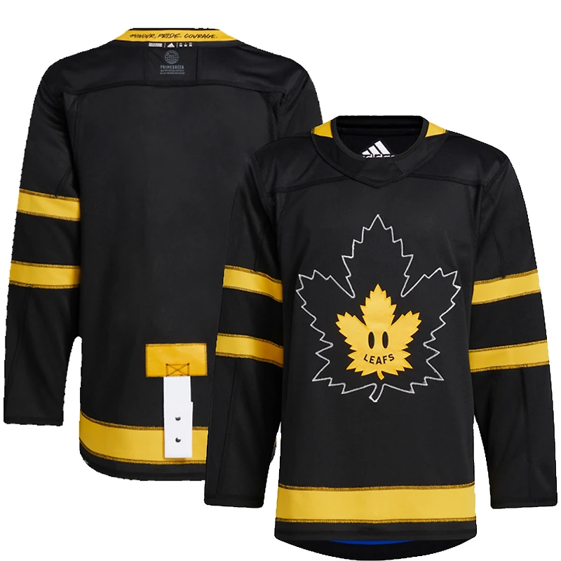Adidas Homme Noir - Authentique Toronto Maple Leafs x Drew House Alternate Blank Jersey