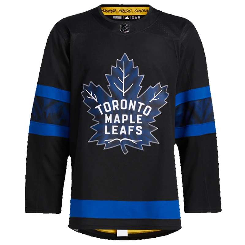 Adidas Homme Noir - Authentique Toronto Maple Leafs x Drew House Alternate Blank Jersey