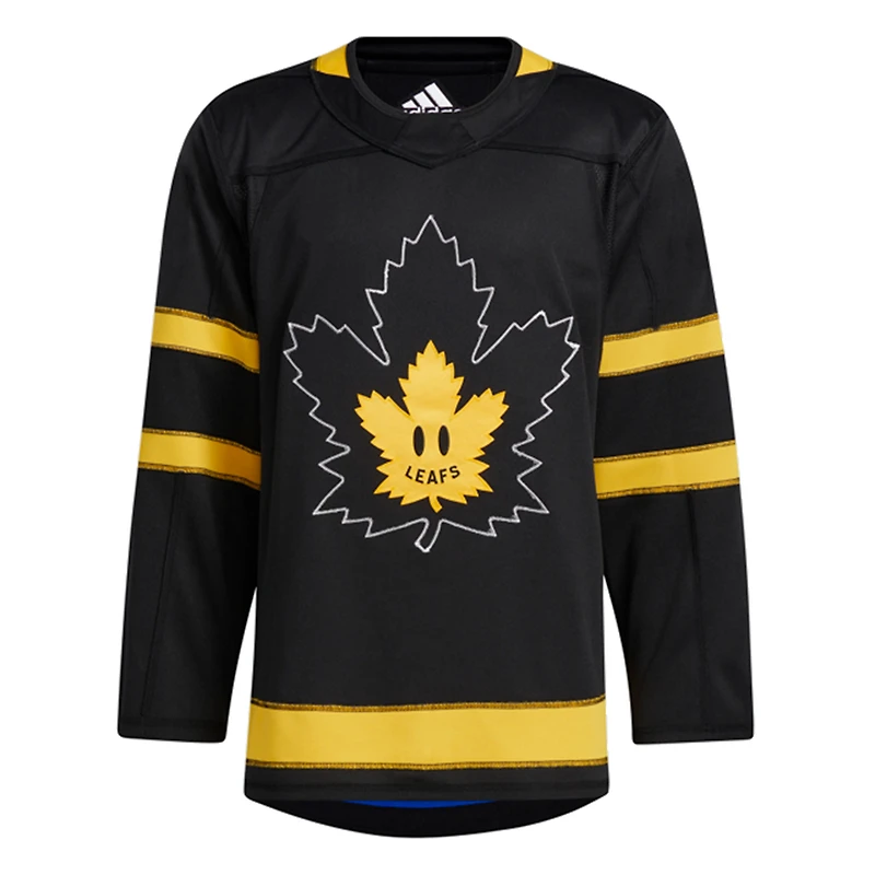 Adidas Homme Noir - Authentique Toronto Maple Leafs x Drew House Alternate Blank Jersey