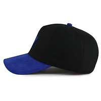 Casquette ajustable Burnett noire/bleue pour homme des Maple Leafs de Toronto American Needle