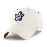 Men's Carhartt x '47 Natural Toronto Maple Leafs Undyed Clean Up Adjustable Hat