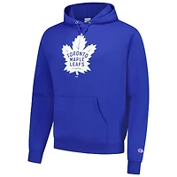 Sweat à capuche Champion Blue pour homme avec logo principal des Maple Leafs de Toronto, 1 coup