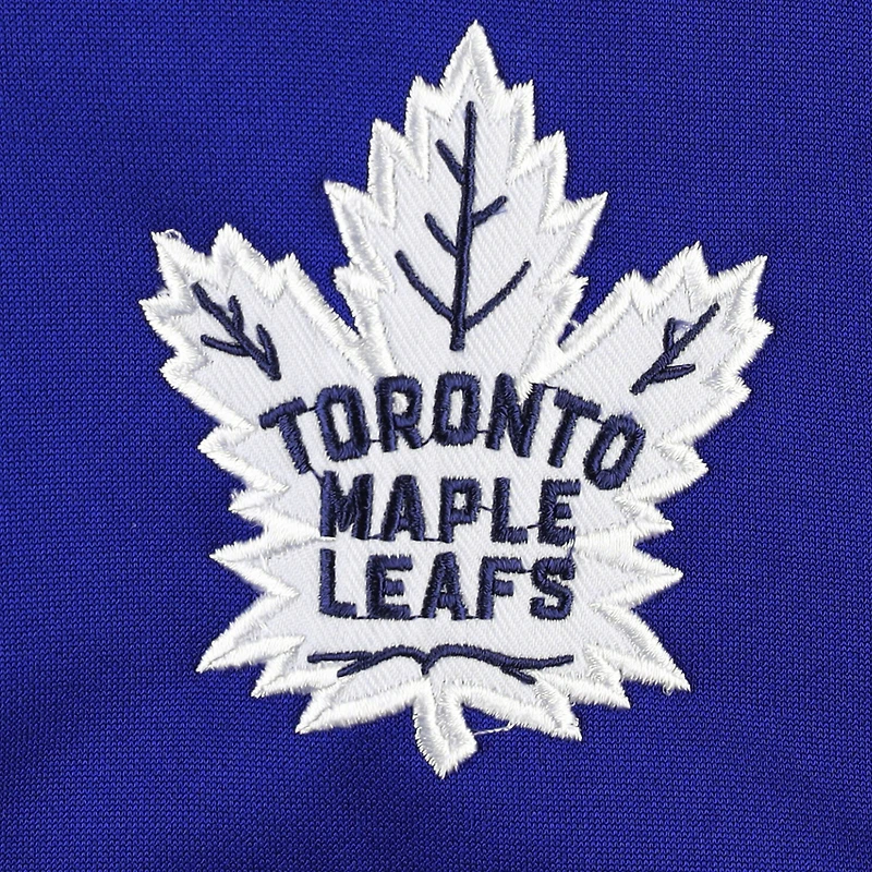 Men's Fanatics Auston Matthews Blue Toronto Maple Leafs Big & Tall Name Number Pullover Hoodie
