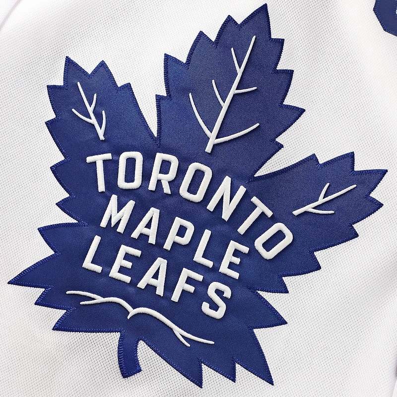 Maillot de joueur extérieur blanc Auston Matthews des Maple Leafs Toronto Fanatics pour hommes