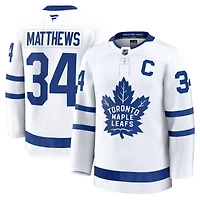 Maillot extérieur de qualité supérieure blanc Auston Matthews des Maple Leafs Toronto Fanatics pour hommes