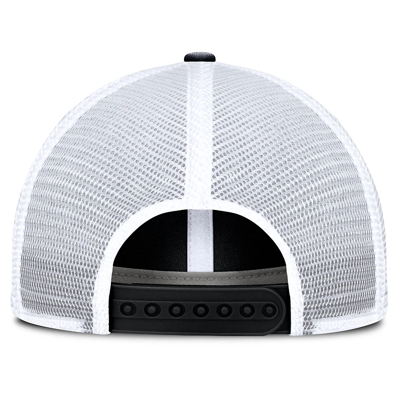 Casquette ajustable Averie Trucker noire/grise pour hommes des Maple Leafs de Toronto Fanatics