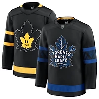 Maillot de remplacement noir pour homme Fanatics des Maple Leafs Toronto