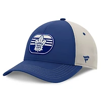 Men's  Fanatics  Blue/Gray Toronto Maple Leafs 2025 Stanley Cup Playoffs Locker Room Core Structured Adjustable Hat