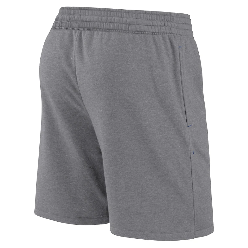Pack combiné de t-shirts et shorts Humble des Maple Leafs Toronto fanatiques bleu/gris chiné pour hommes
