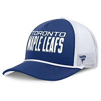 Men's Fanatics Blue/White Toronto Maple Leafs Authentic Pro Rink A-Frame Adjustable Hat