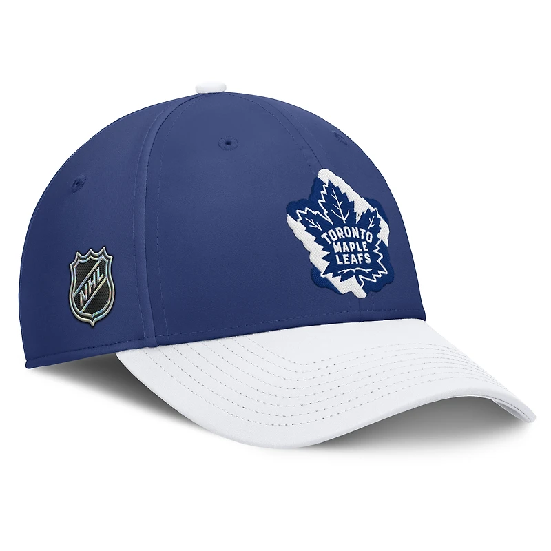Men's Fanatics  Blue/White Toronto Maple Leafs Flex Fit Hat