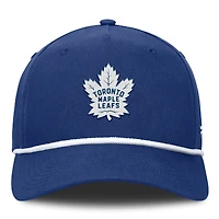 Casquette ajustable en forme de A authentique Pro Rink des Maple Leafs de Toronto Fanatics pour homme, bleue