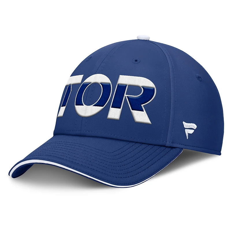Men's Fanatics Blue Toronto Maple Leafs Authentic Pro Rink Flex Hat