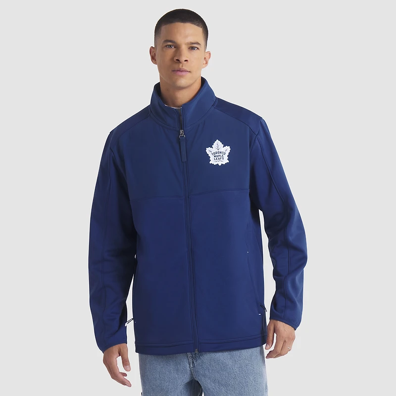 Veste zippée intégrale Pro Rink authentique bleue Fanatics des Maple Leafs de Toronto pour homme