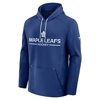 Sweat à capuche authentique Pro Rink bleu Fanatics des Maple Leafs de Toronto pour homme