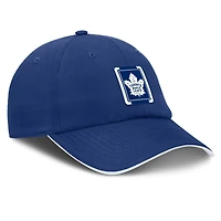 Casquette ajustable authentique Pro Rink Pinnacle des Maple Leafs de Toronto pour hommes Fanatics Blue
