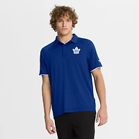 Men's Fanatics Blue Toronto Maple Leafs Authentic Pro Rink Raglan Polo