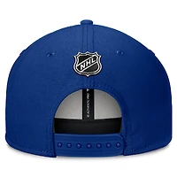 Men's Fanatics Blue Toronto Maple Leafs Authentic Pro Rink Snapback Hat