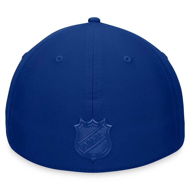 Men's Fanatics Blue Toronto Maple Leafs Authentic Pro Road Stack Logo Flex Hat