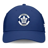 Men's Fanatics Blue Toronto Maple Leafs Authentic Pro Train Flex Hat