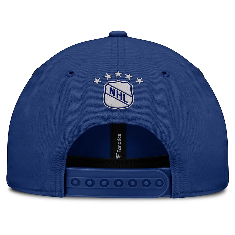 Casquette ajustable pour hommes Fanatics Blue Toronto Maple Leafs Decades Collection